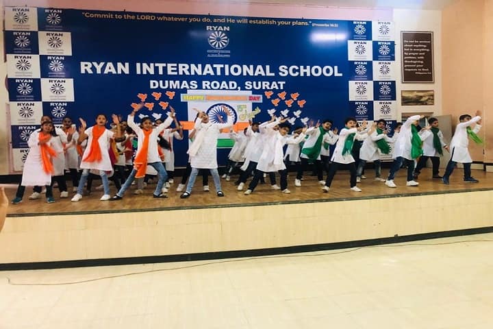 Ryan International School-Events independance day programme