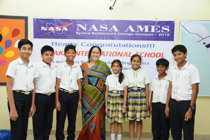 Ithaka Engish Medium School-NASA Tour