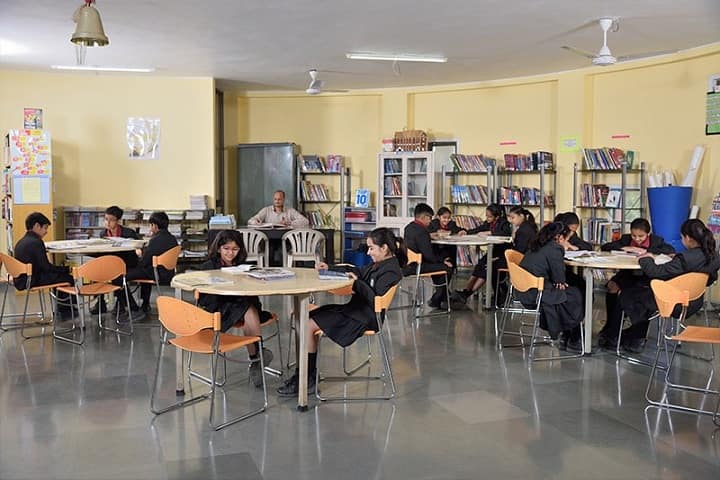 Anand Niketan-Library