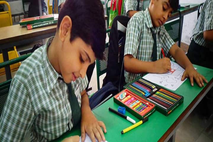 S B Sharma World School-Classroom junior
