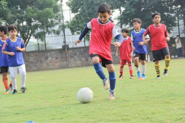 Scottish High International School-Football Match of School