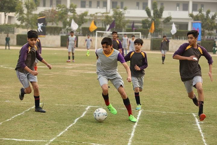 Matrikiran High School-Sports Foot Ball