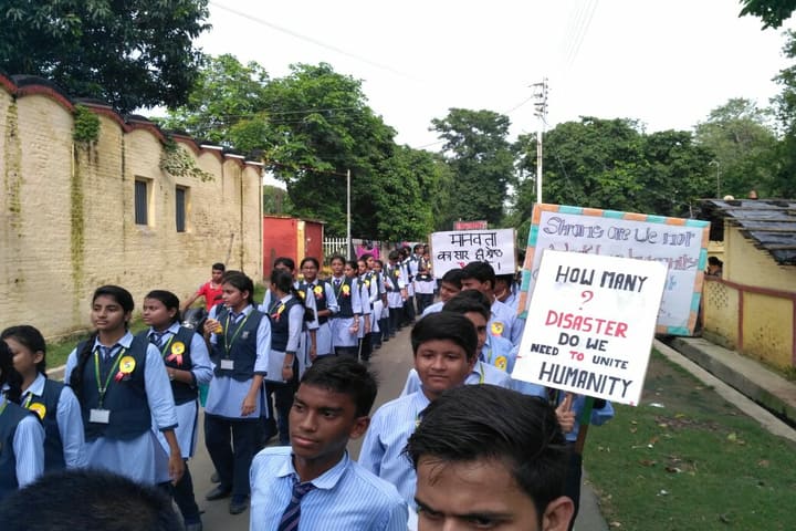 St XavierS School-Rally To Humanity