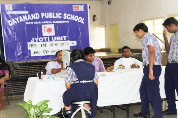 Dayanand Public School-Eye Checkup