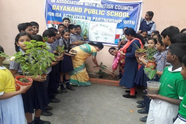 Dayanand Public School-Tree Plantation