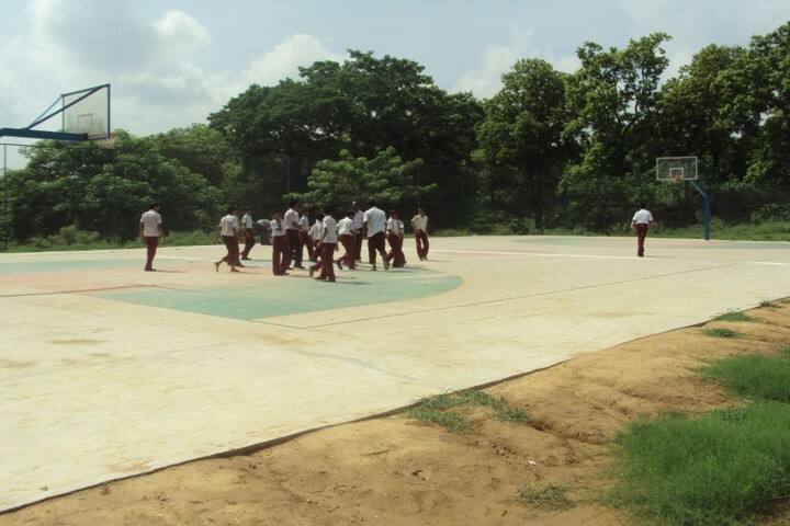 Ramakrishna Mission Lady Indrasingh English School-Basket Ball Court