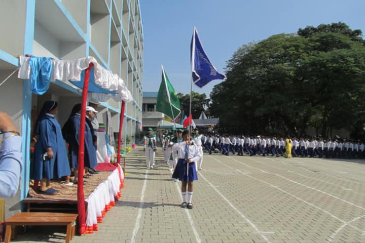 Cluny Convent School-March Past