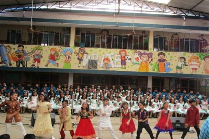 Bishop Moore Vidyapith-Dancing Activity
