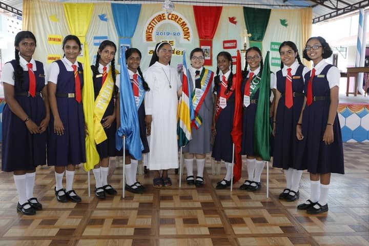 Mount Carmel Convent Anglo - Indian Girls High School-Investiture Ceremony