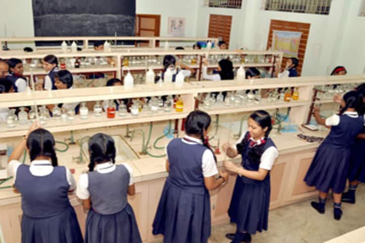 Christ Nagar English Higher Secondary School-Chemistry Lab