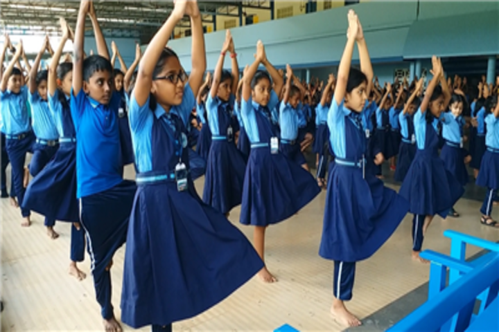 Vidya Vikas School-Yoga Day