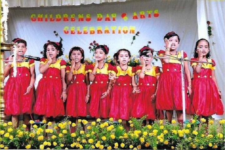 K E Carmel School-Singing