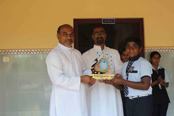 Holy Family International School-Prize