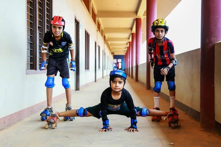 I C E T Public School-Skating