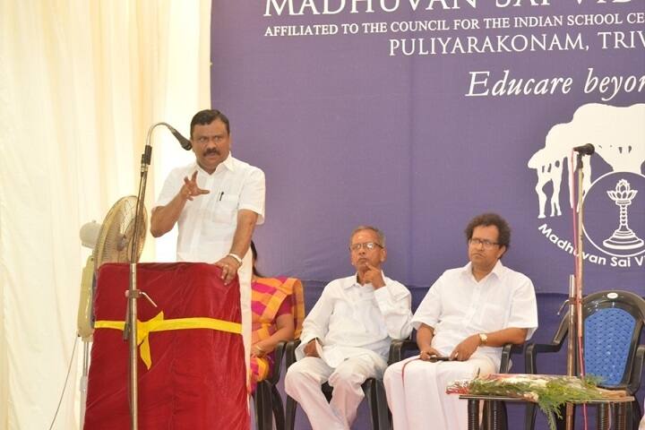 Madhuvan Sai Vidyashram School-Speech
