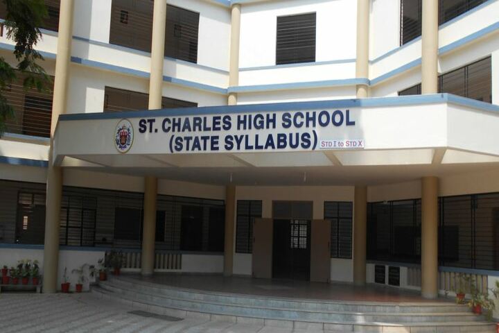 St Charles High School-School Entrance