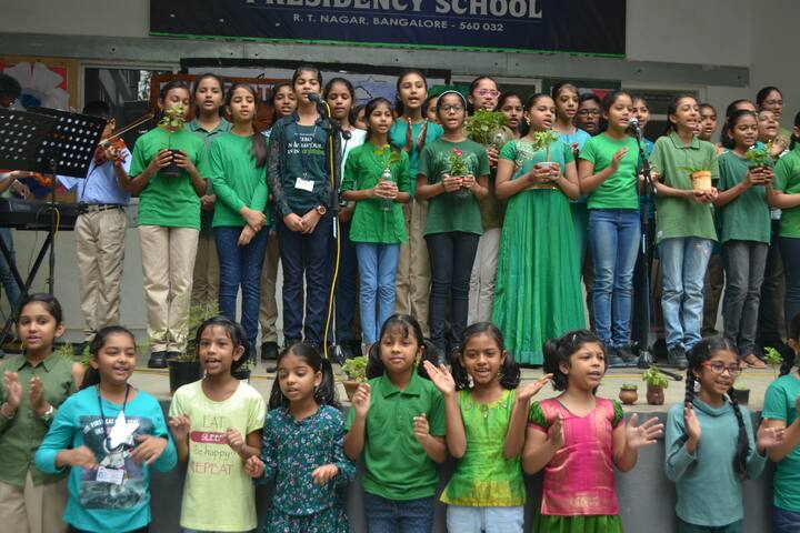 Presidency School-Environment Day