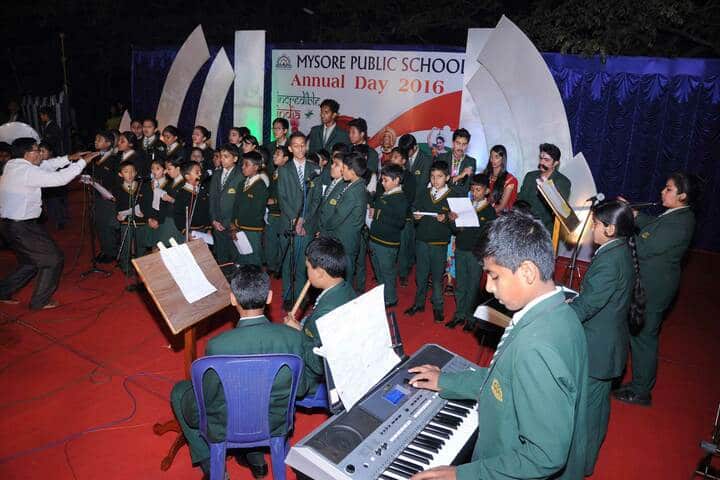 Mysore Public School-Singing