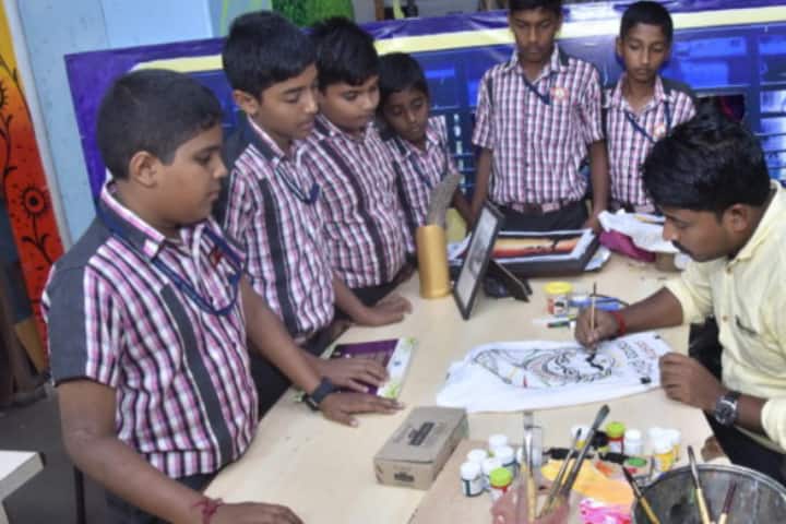 Sri Siddhi Vinayaka Residential School-Art Class