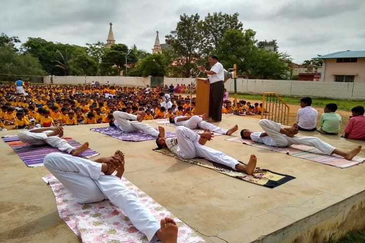Bishop Sargant School-International Yoga Day