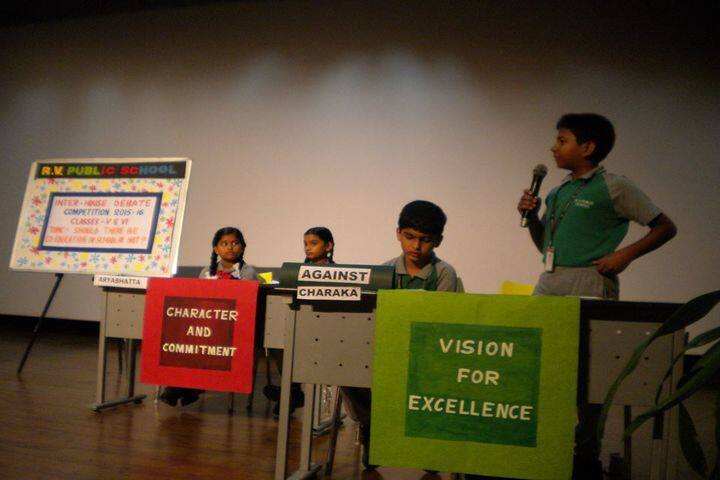 Rashtreeya Vidyalaya Public School-Debate