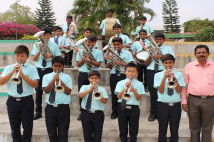 De Paul International Residential School-Band Troop