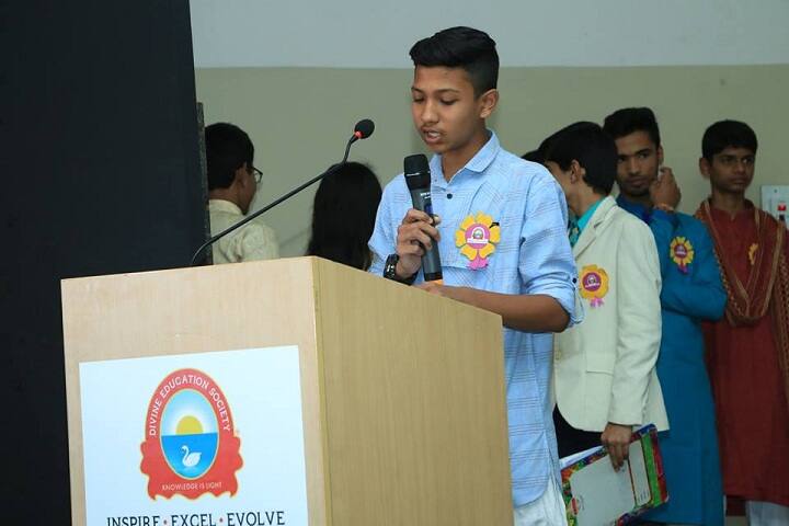 Divine English School-Student Speech