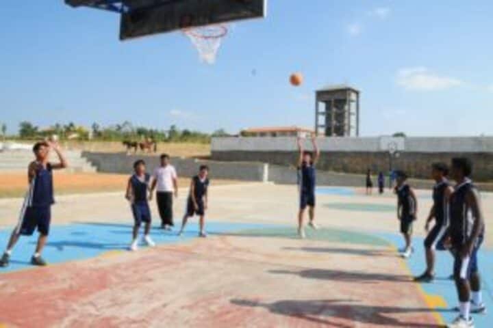 Jnanasarovara International Residential School-Basket Ball Court