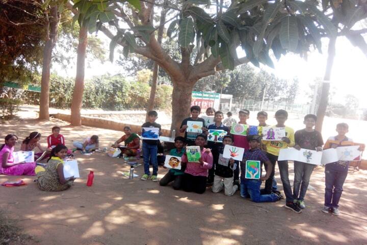 B M English School-Drawing
