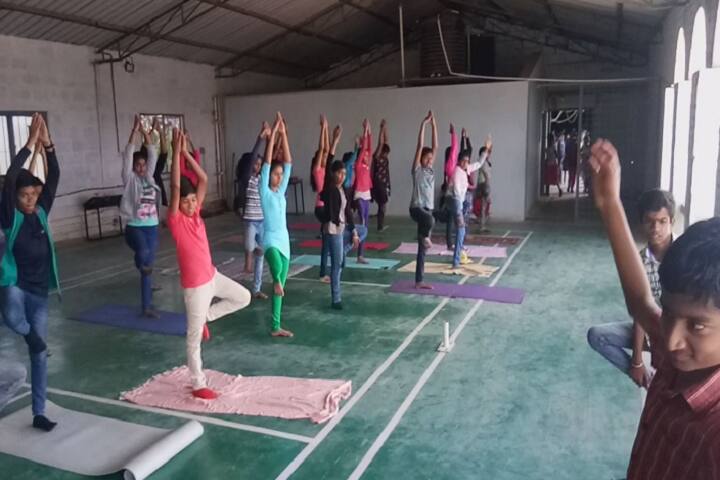 B M English School-Yoga