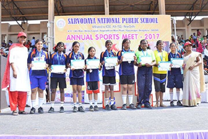 Sarvodaya National Public School-Sports Winner