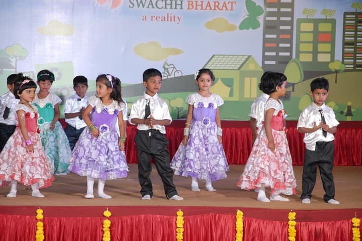 Basavarajeswari Public School And College-KG Students Dance