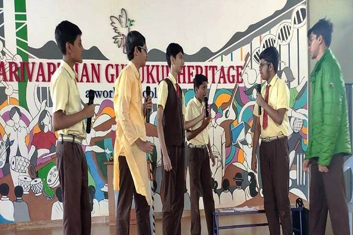Parivarthan Gurukul Heritage English Medium School-Skit