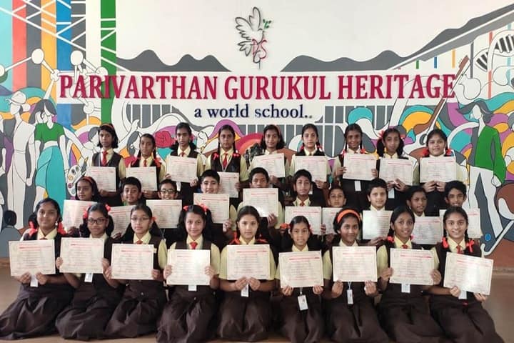 Parivarthan Gurukul Heritage English Medium School-Spelling Competition Winner