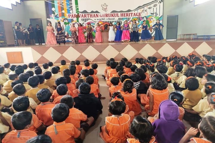 Parivarthan Gurukul Heritage English Medium School-Teachers Day Celebrations