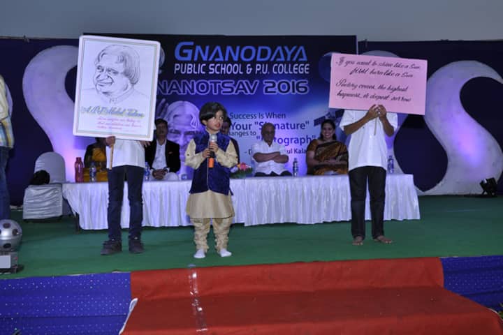 Gnanodaya Public School-Speech