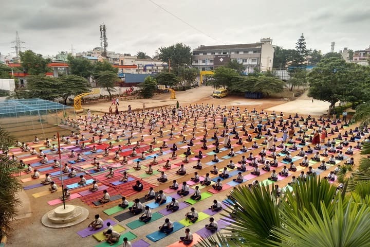 Triveni Public School-Yoga Day