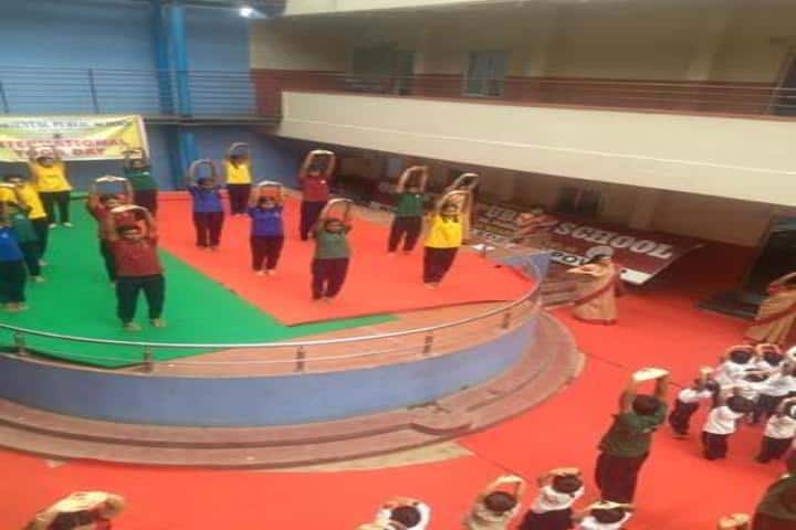 Oriental Primary And High School-International Yoga Day