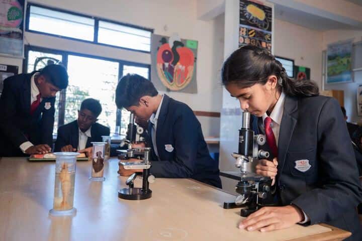 Anantha Vidyaniketana-Biology Lab