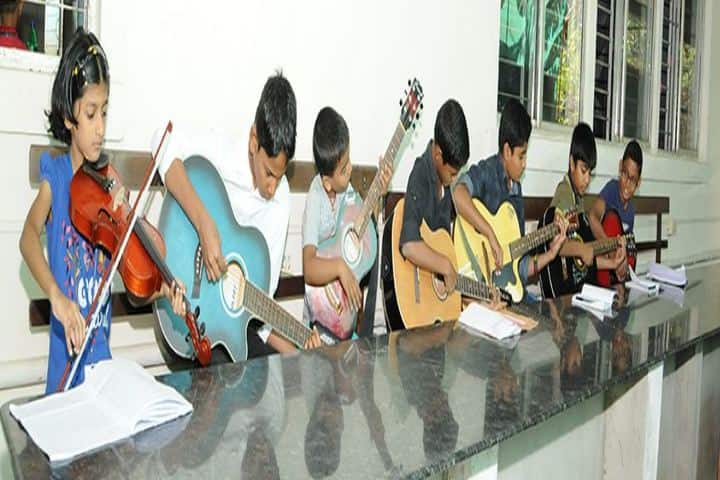 Trinity Central School-Music Class
