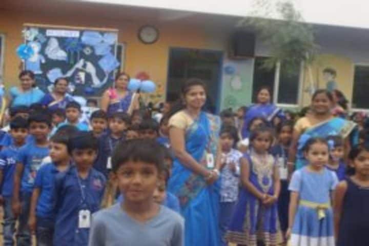 Aryan Presidency School-Blue Day