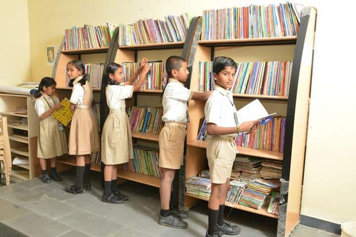 Vishwajyothi International Public School-Library