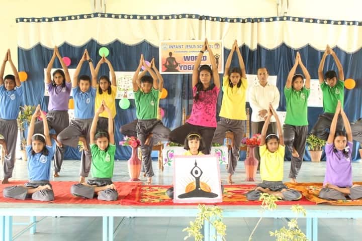 Infant Jesus School-International Yoga Day