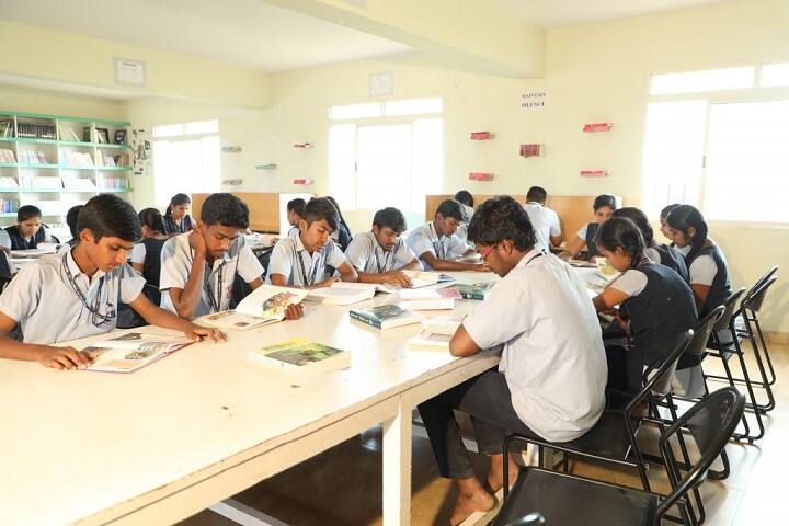Global International School-Library With Reading Room