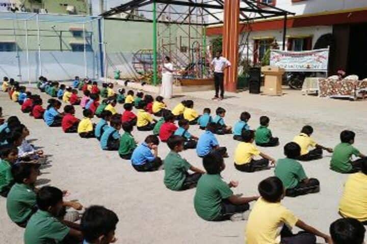 Arvind International School-Yoga Day