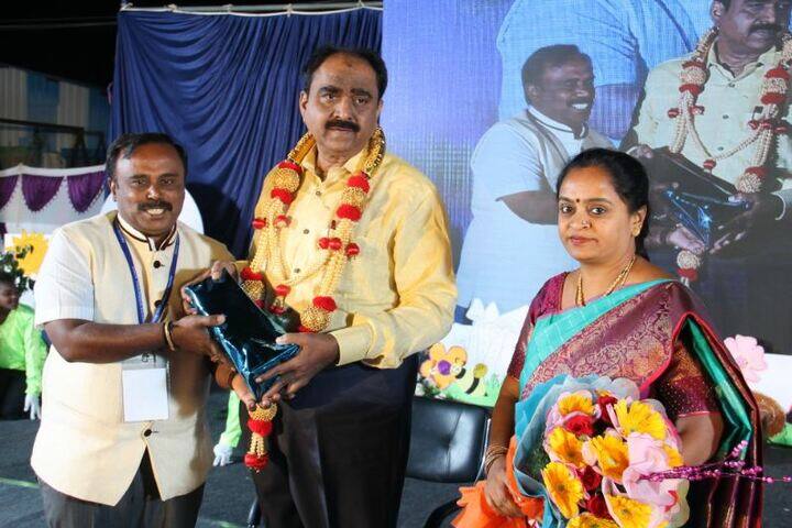 Prestige International School-Honouring Chief-Guest