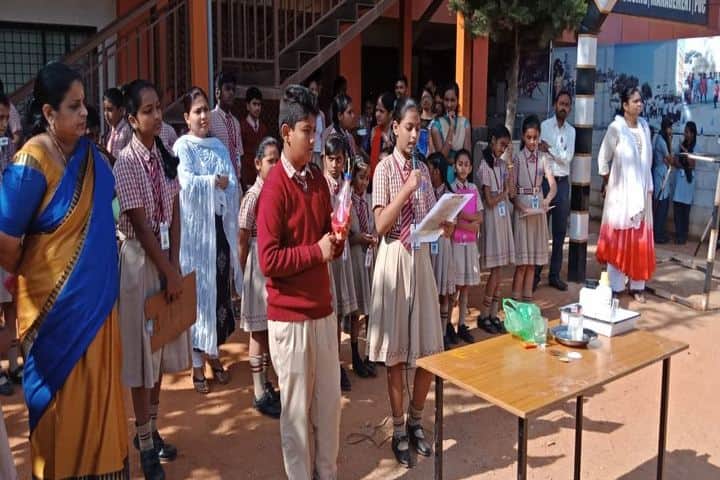 Aditya National Public School-Assembly on Science Day