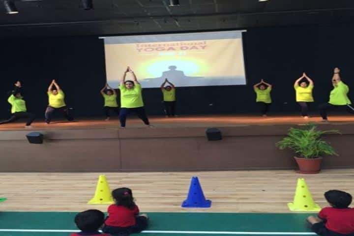 The Sanskaar Valley School-Yoga Day