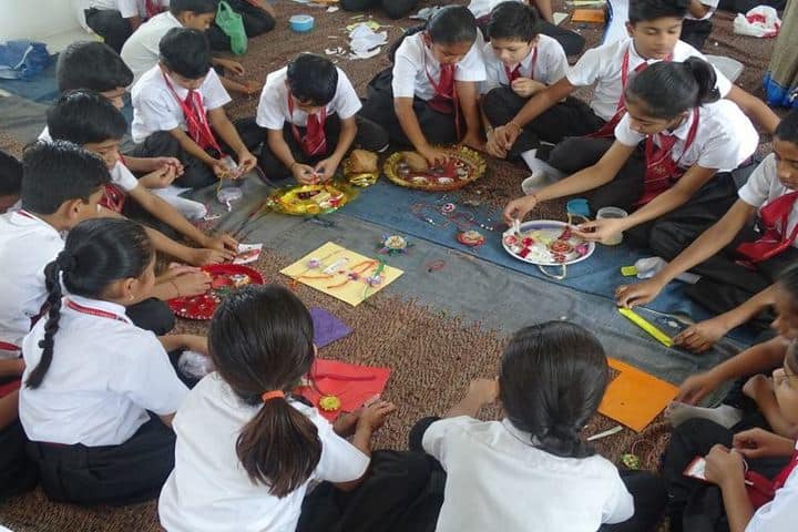 Central Malwa Academy-Rakhi Making Competetion