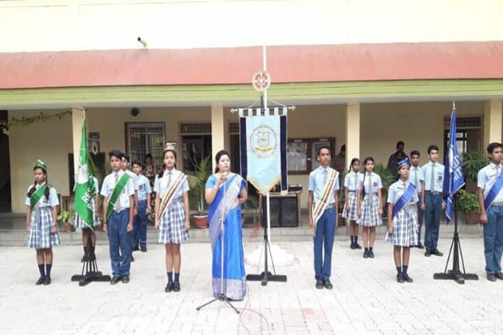Christ Church Jabalpur Diocesan High School-Investiture Ceremony